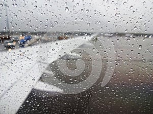 Rainy Day at the Airport