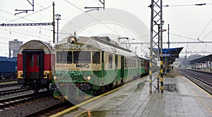 Rainy day in east of Slovakia