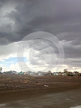 Rainy day in Keetmanshoop Namibia