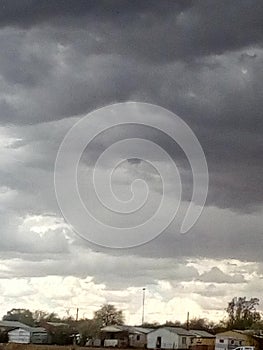 Rainy day in Keetmanshoop Namibia