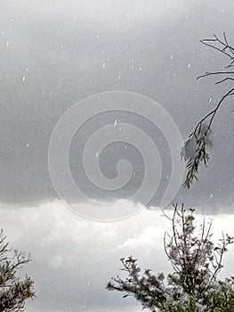 Rainy day in Keetmanshoop Namibia