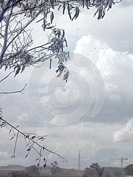 Rainy day in Keetmanshoop Namibia