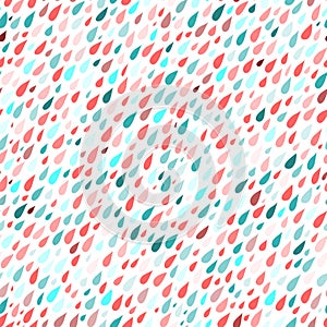 Rainy Day Pattern. Abstract background.