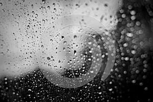 Rainy days,Rain drops on window,rainy weather,rain background