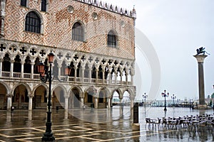 Rainy morning in Venice