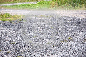 Rainy wet grounds