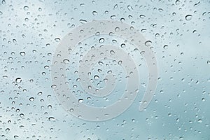 Rainy window, Window with drops after rain