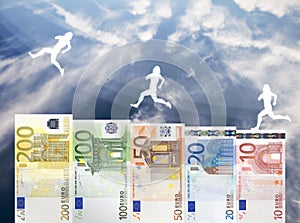 Raise of Euro money value