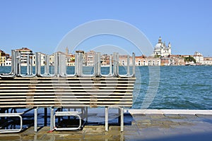 Raised Flood Walkways in Venice