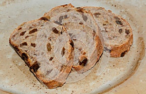 Raisin pecan bread