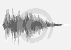 Raising space sound noise