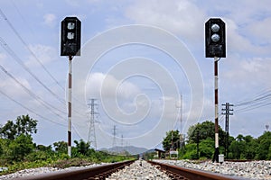 Raiways and light towers