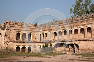 Raj durbar from inside in Wafgaon Fort, Wafgaon, Taluka Khed, Dist Pune
