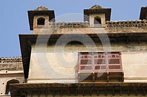 Raj Mahal. Orchha Palace Fort Complex. Orchha. Madhya Pradesh