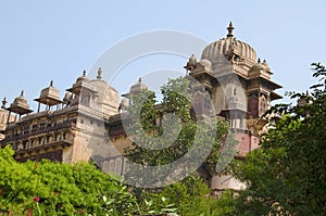 Raj Mahal. Orchha Palace Fort Complex. Orchha. Madhya Pradesh