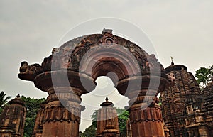 Raja rani temple bhubaneswar orissa india.