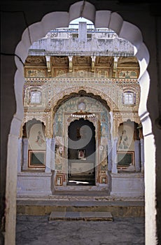 Rajasthan patio