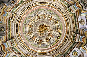 Rajasthan temple ceiling