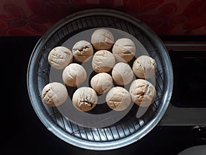 Rajasthani special dish getting ready in a Oven