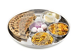 Rajasthani Thali Food