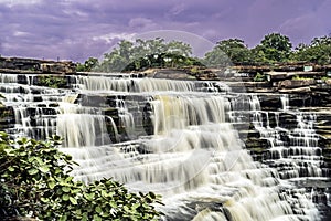Rajdari & Devdari Waterfall, Varanasi Overview At a distance of 65 kms from Varanasi in Chandauli photo