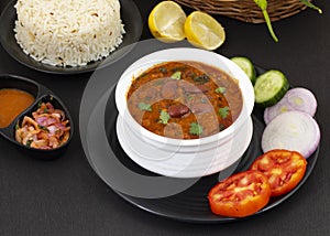 Rajma Chawal or Rajma Jeera Chawal Rice is a Traditional North Indian Food