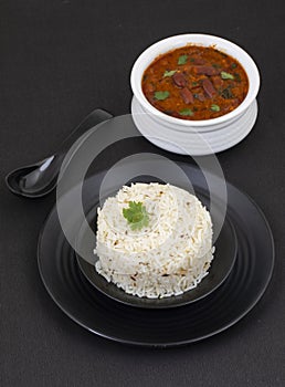 Rajma Chawal or Rajma Jeera Chawal Rice is a Traditional North Indian Food