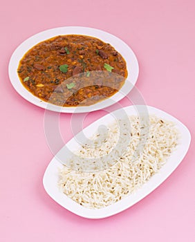 Rajma Chawal or Rajma Jeera Chawal Rice is a Traditional North Indian Food