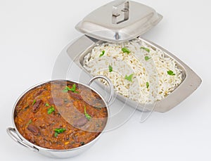 Rajma Chawal or Rajma Jeera Chawal Rice is a Traditional North Indian Food