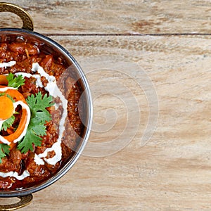 Rajma curry or rajma masala. Indian food kidney beans curry