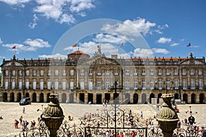 Rajoy Palace, Santiago de Compostela. Palacio de Rajoy, Santiago de Compostela. photo