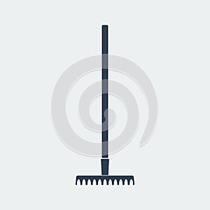 Rake Icon.Vector design