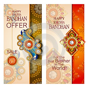 Rakhi background for Indian festival Raksha bandhan celebration