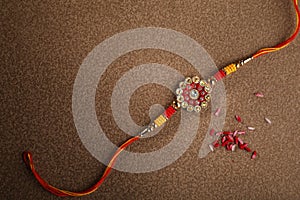 Rakshabandhan Rakhi an Indian festival of celebrating brothers and sisters bond