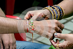 Rakshabandhan, Sister tie Rakhi as symbol of intense love for her brother