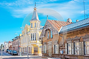 Rakvere cityscape. Estonia photo