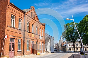Rakvere townscape. Estonia photo
