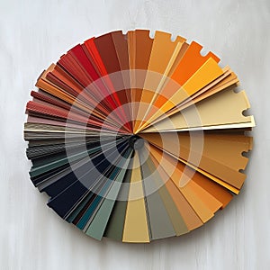RAL sample colors catalogue