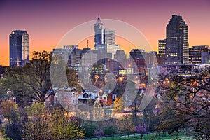 Raleigh North Carolina Skyline