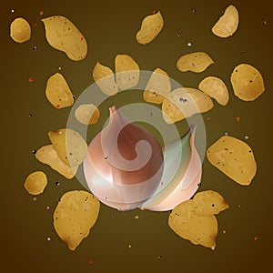 Ralistic potato chips.