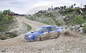 Rally car