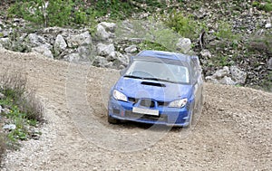 Rally car