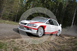 Rally car