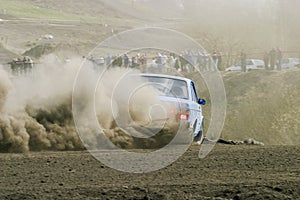 Rally car