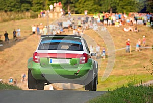 Rally car Fabia