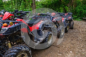 Rally off-road atv car