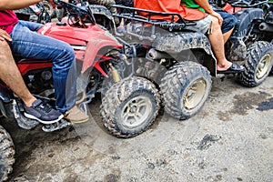 Rally off-road atv car