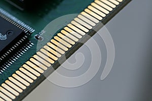 RAM Computer Memory Chip Details