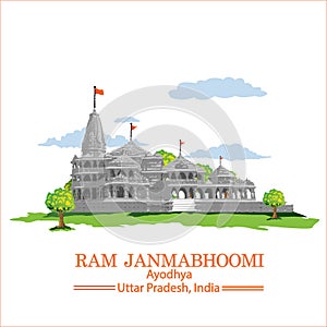 Ram Mandir, Jai Shri Ram religious of Indian Temple