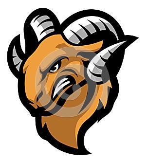 Ram mascot Head